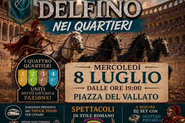 Delfino nei Quartieri a Fano