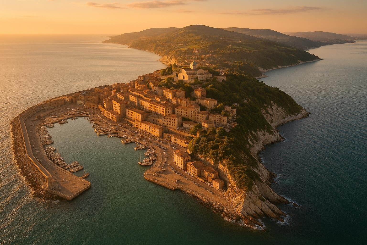 Ancona, dove il sole nasce e tramonta sul mare