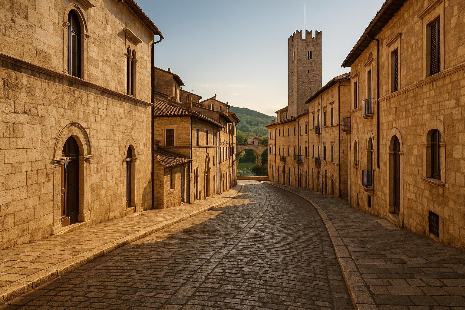 Ascoli Piceno a piedi: cinque sestieri e duemila anni di storia