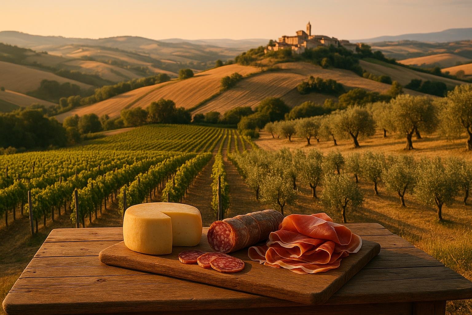 I sapori delle valli maceratesi, in una brochure