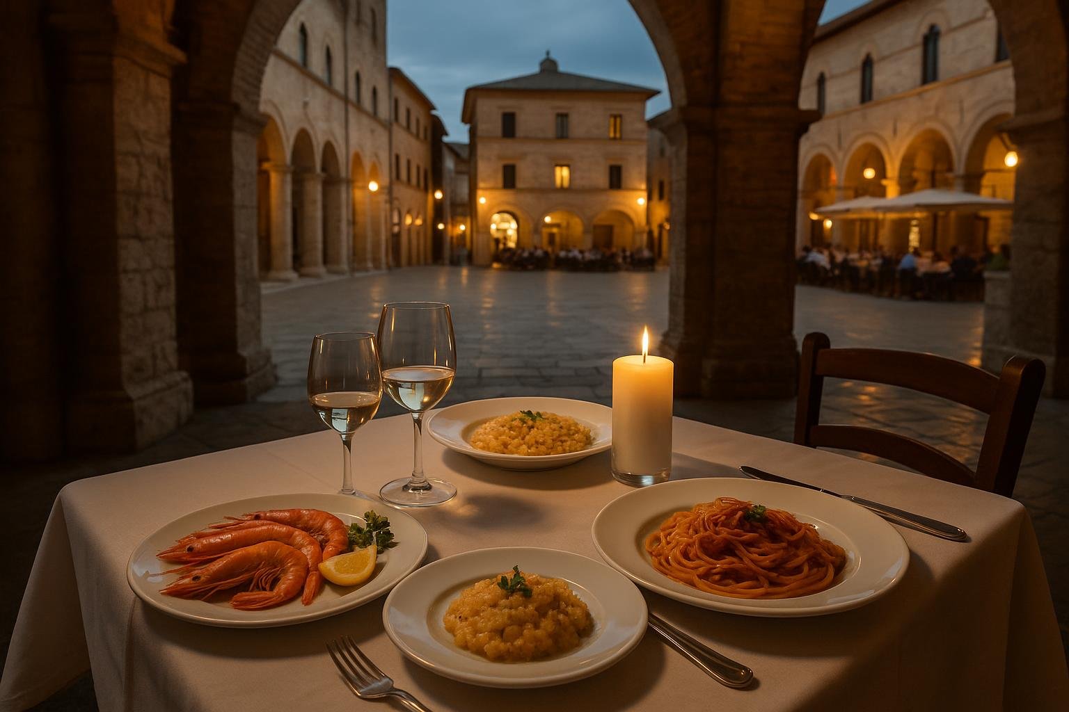 Il Capriccio degli Dei, tra pesce fresco e piazza d'autore