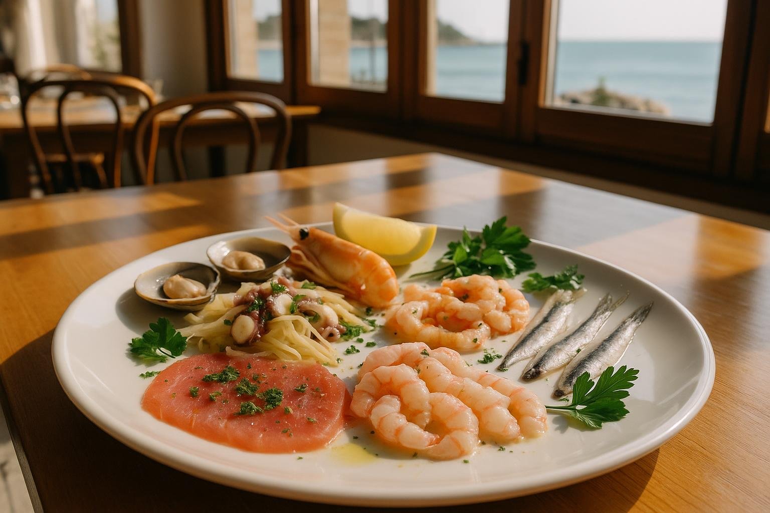 Il mare nel piatto: un menu degustazione di pesce nella provincia di Pesaro