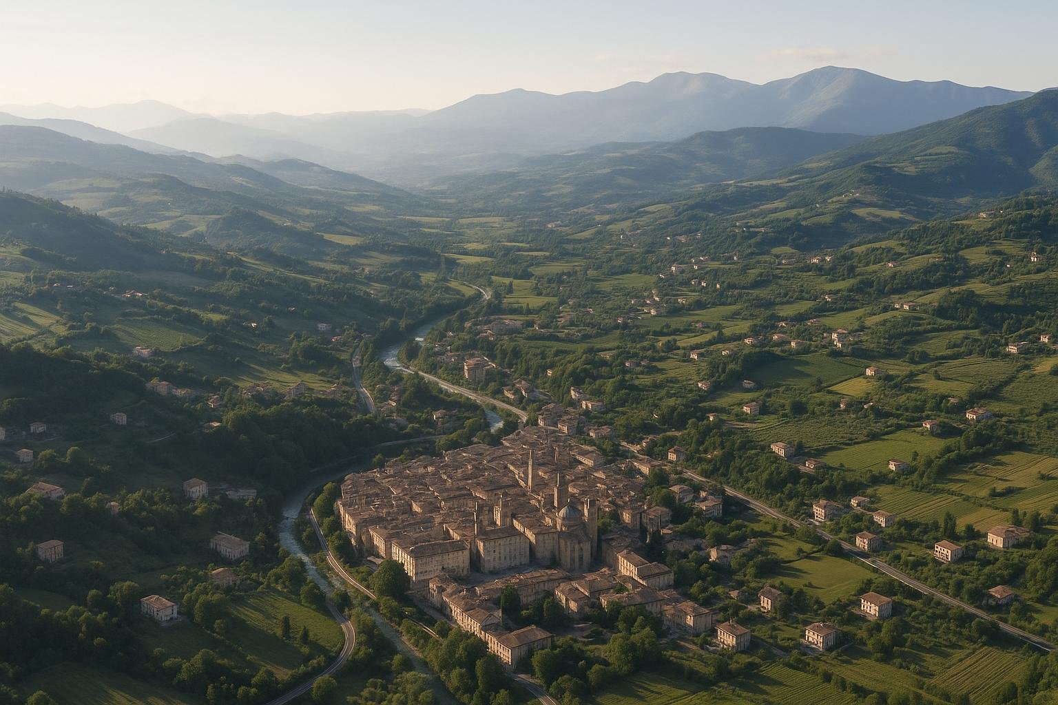 La mappa del comune di Ascoli Piceno