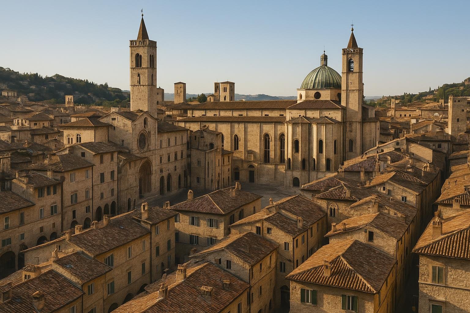 La mappa turistica del centro di Ascoli Piceno
