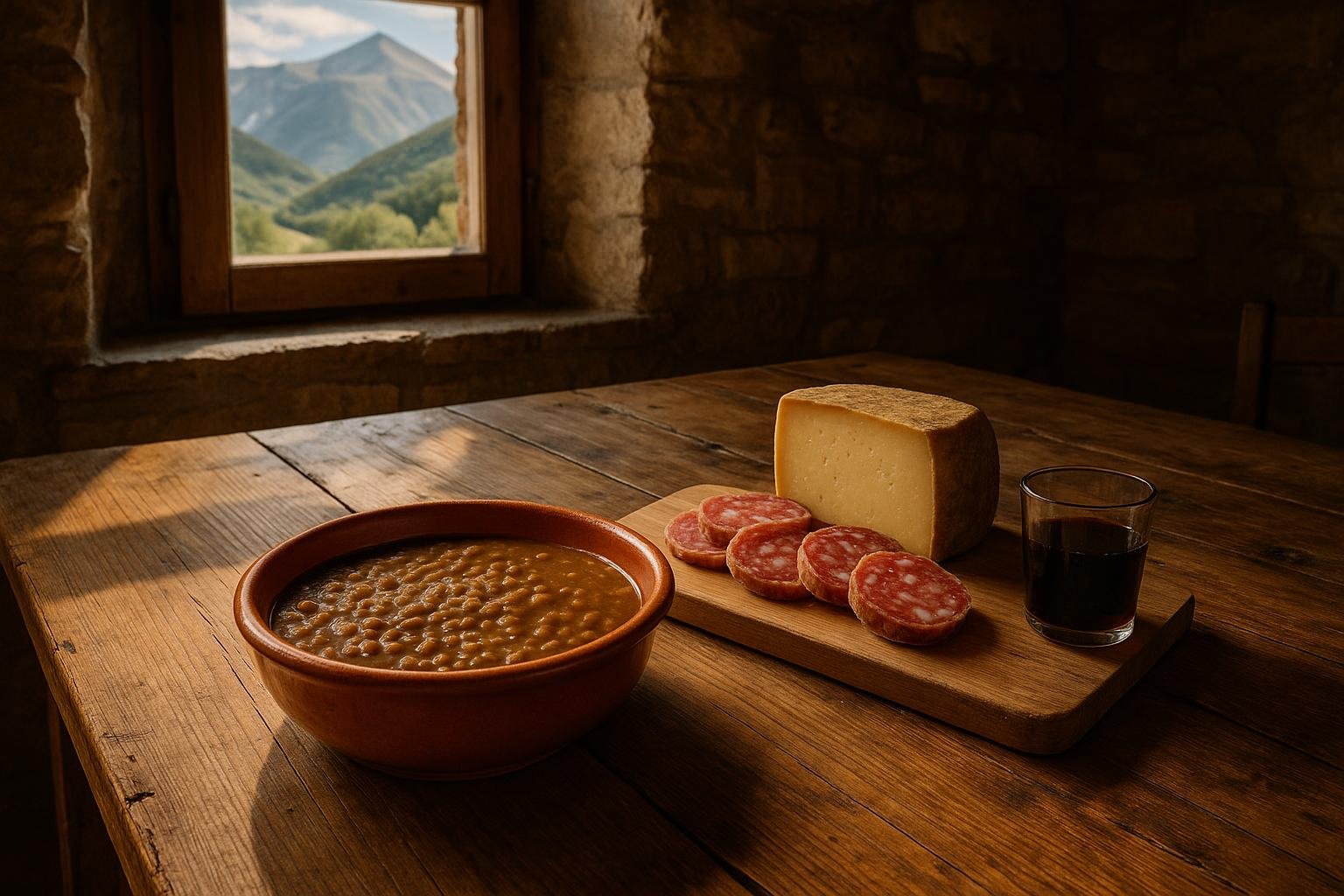 Le vie del gusto dei Sibillini: una cucina che viene da lontano