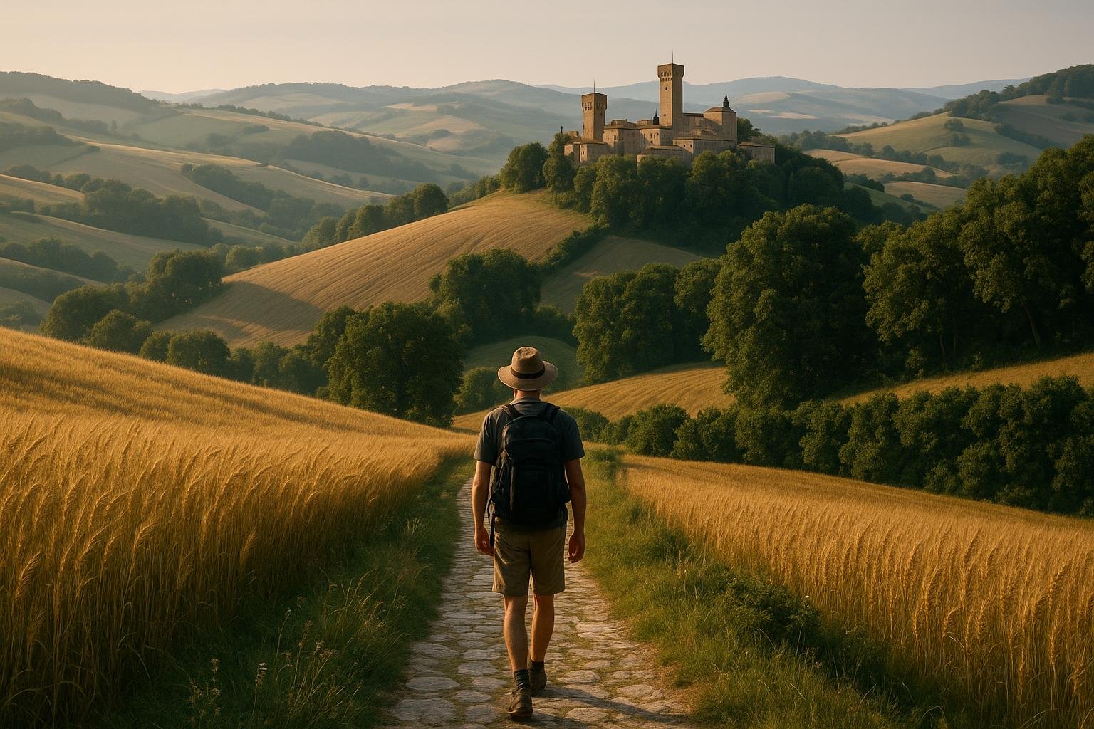 Marche a piedi: la rete dei cammini che attraversa tutta la regione