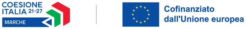 Coesione Italia 21-27 Marche, Cofinanziato dall'Unione europea